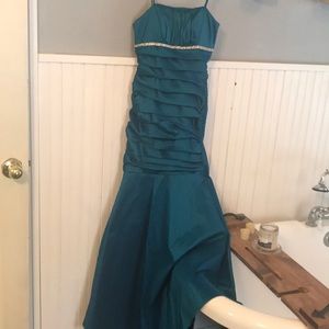 Retro glam formal dress